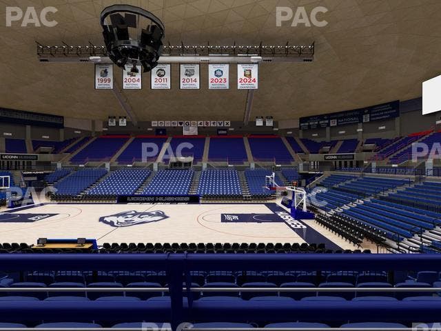 Gampel Pavilion - Section 108 Seat View