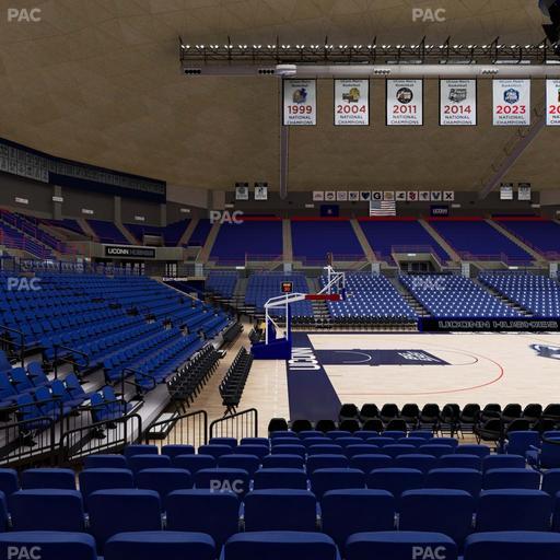 Gampel Pavilion - Section 111 Seat View