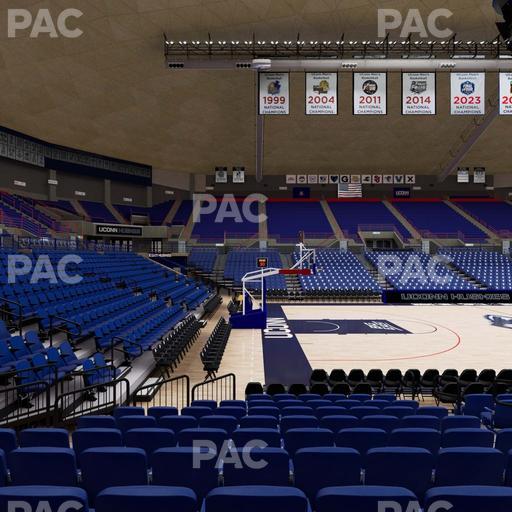Gampel Pavilion - Section 111 Seat View