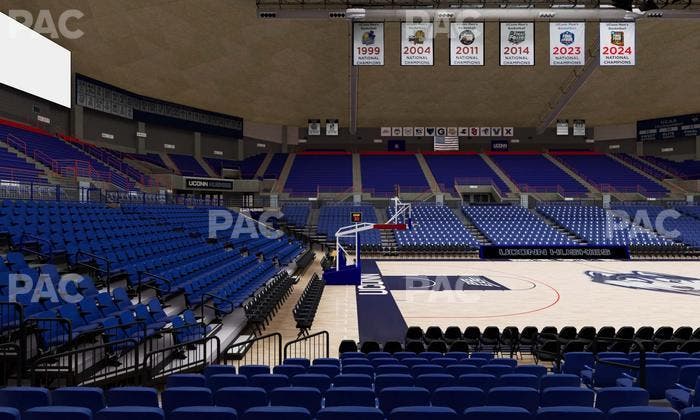 Gampel Pavilion - Section 111 Seat View
