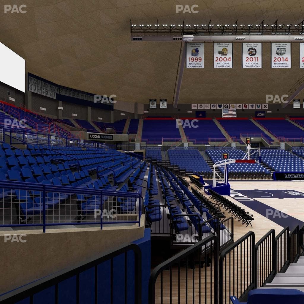 Gampel Pavilion - Section 112 Seat View