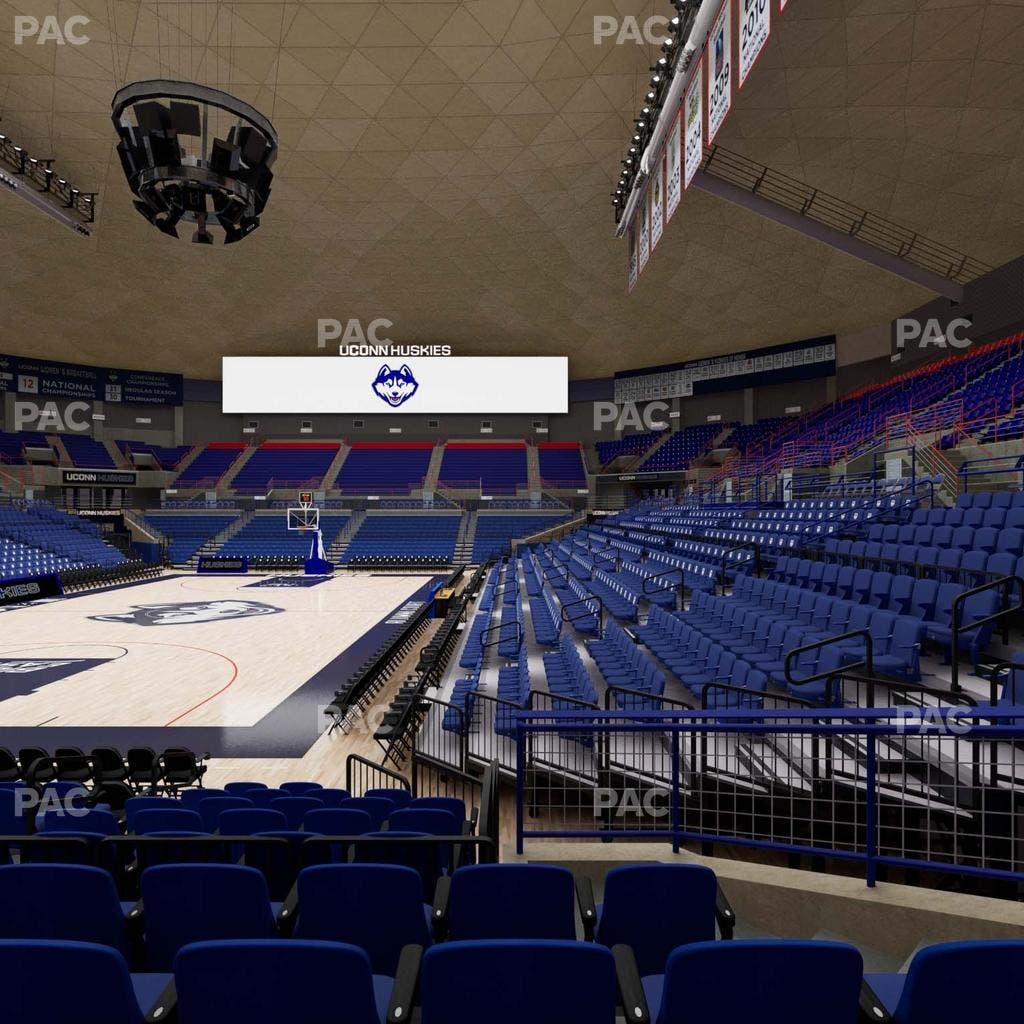 Gampel Pavilion - Section 113 Seat View