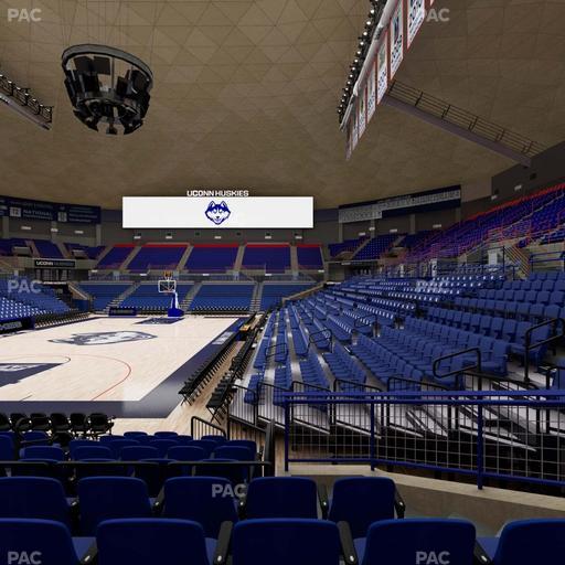 Gampel Pavilion - Section 113 Seat View