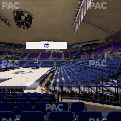 Gampel Pavilion - Section 113 Seat View