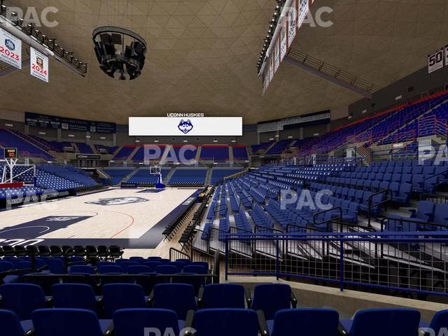 Gampel Pavilion - Section 113 Seat View