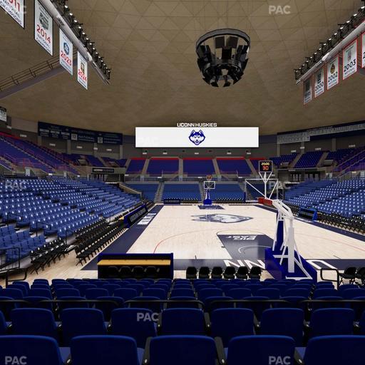 Gampel Pavilion - Section 116 Seat View