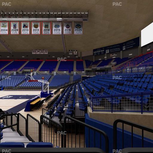 Gampel Pavilion - Section 118 Seat View