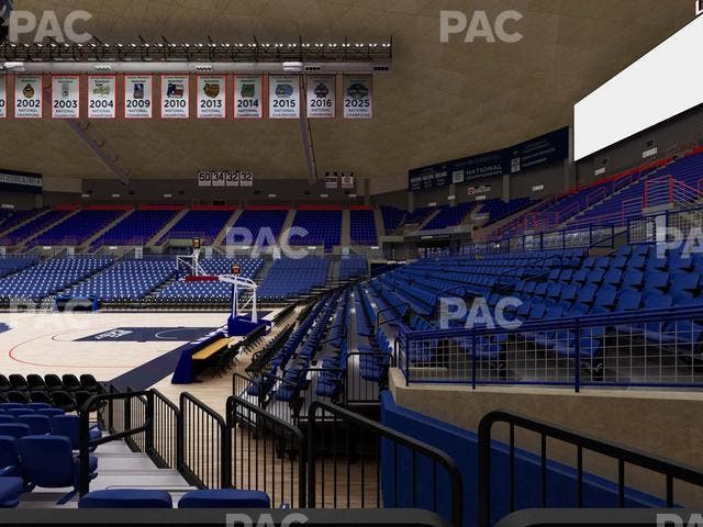Gampel Pavilion - Section 118 Seat View