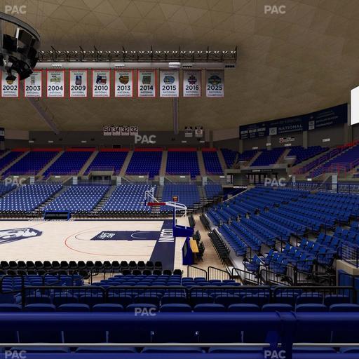 Gampel Pavilion - Section 119 Seat View