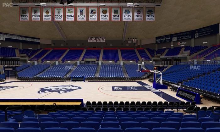 Gampel Pavilion - Section 120 Seat View