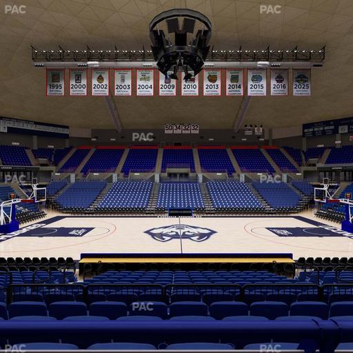 Gampel Pavilion - Section 121 Seat View