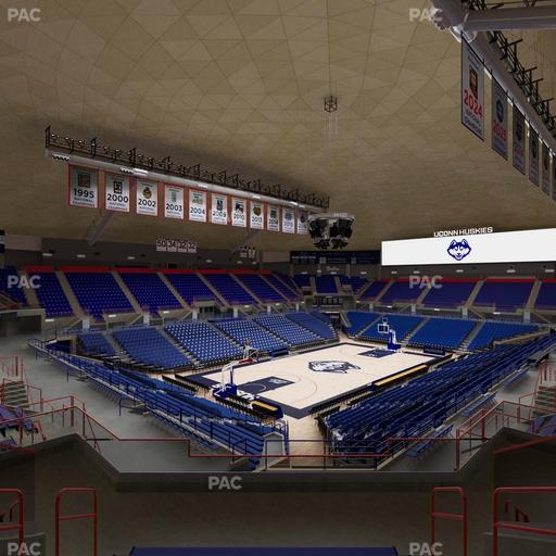 Gampel Pavilion - Section 13 Seat View