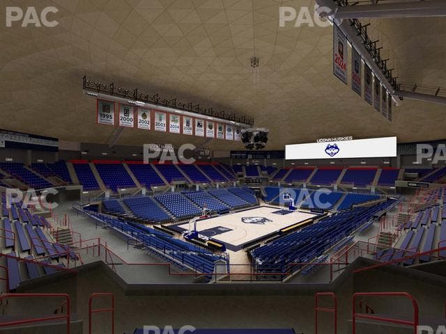 Gampel Pavilion - Section 13 Seat View