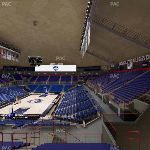 Gampel Pavilion - Section 201 Seat View