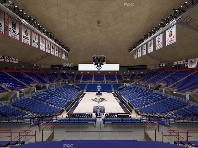 Gampel Pavilion - Section 203 Seat View