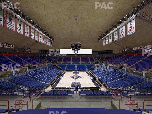 Gampel Pavilion - Section 203 Seat View