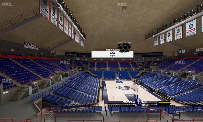 Gampel Pavilion - Section 204 Seat View