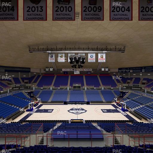 Gampel Pavilion - Section 209 Seat View