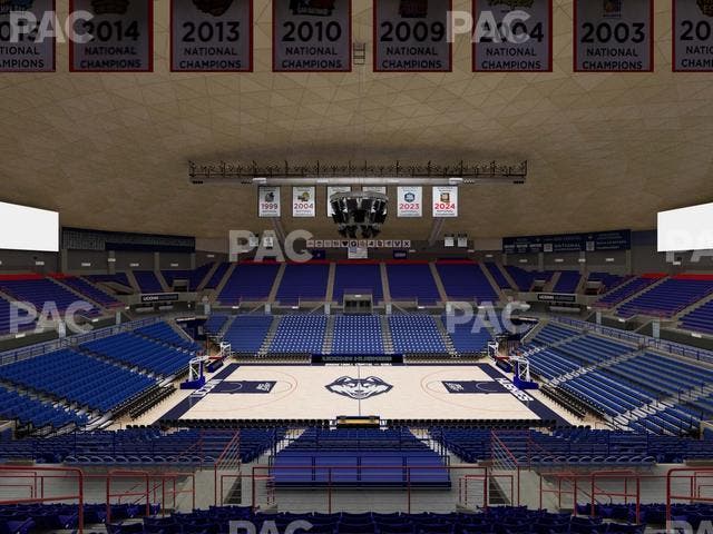 Gampel Pavilion - Section 209 Seat View