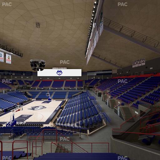 Gampel Pavilion - Section 213 Seat View