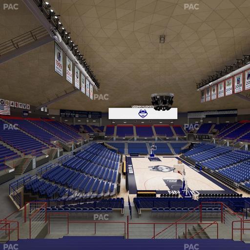 Gampel Pavilion - Section 216 Seat View