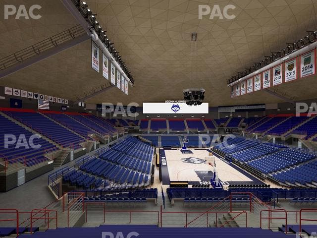 Gampel Pavilion - Section 216 Seat View