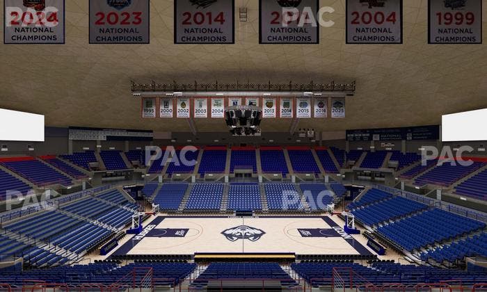 Gampel Pavilion - Section 221 Seat View
