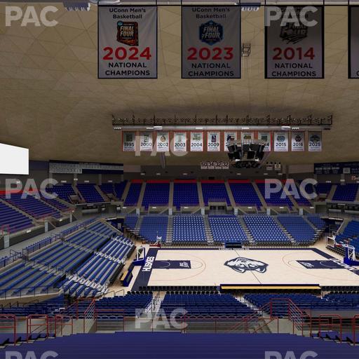 Gampel Pavilion - Section 222 Seat View
