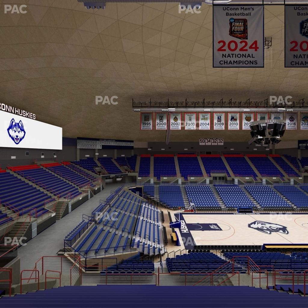 Gampel Pavilion - Section 223 Seat View