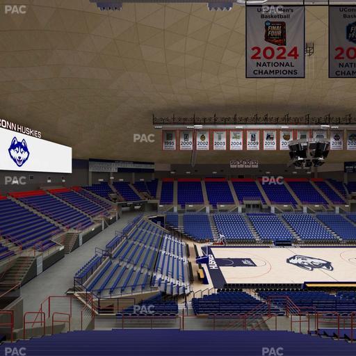 Gampel Pavilion - Section 223 Seat View