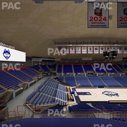 Gampel Pavilion - Section 223 Seat View
