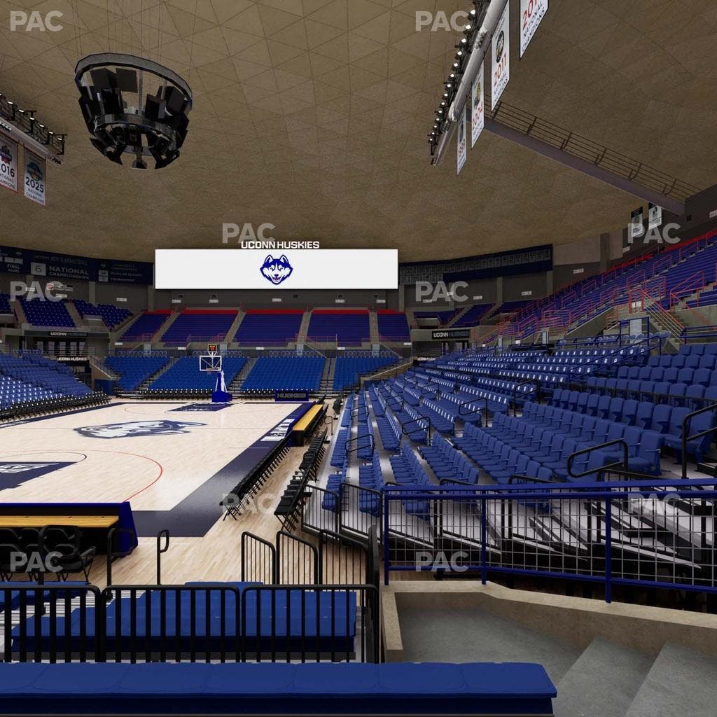 Gampel Pavilion - Section Ga Student Seat View