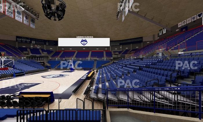 Gampel Pavilion - Section Ga Student Seat View