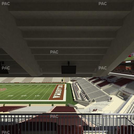 Gaylord Family Oklahoma Memorial Stadium - Section 1 Seat View