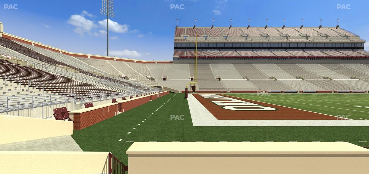Gaylord Family Oklahoma Memorial Stadium - Section 10 Seat View
