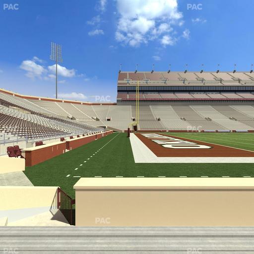 Gaylord Family Oklahoma Memorial Stadium - Section 10 Seat View