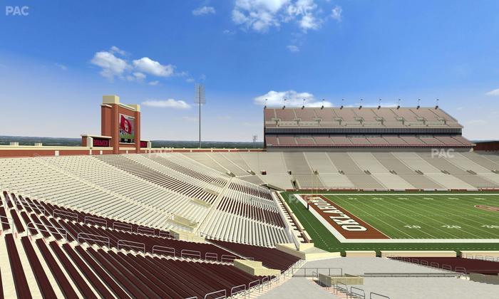 Gaylord Family Oklahoma Memorial Stadium - Section 11 Seat View