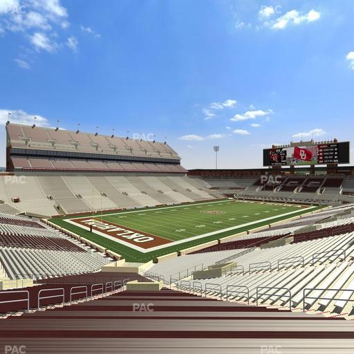 Gaylord Family Oklahoma Memorial Stadium - Section 12 Seat View