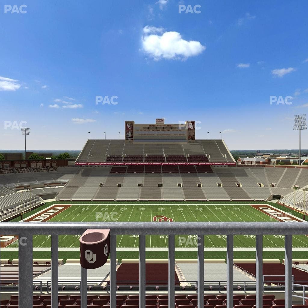 Gaylord Family Oklahoma Memorial Stadium - Section 130 Seat View