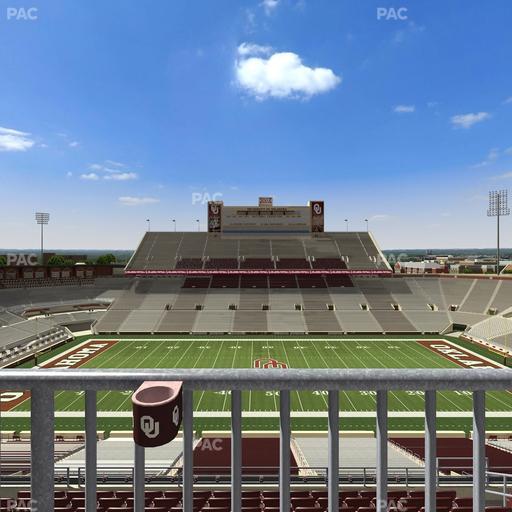 Gaylord Family Oklahoma Memorial Stadium - Section 130 Seat View