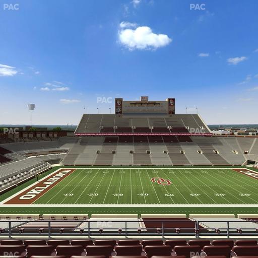 Gaylord Family Oklahoma Memorial Stadium - Section 131 Seat View