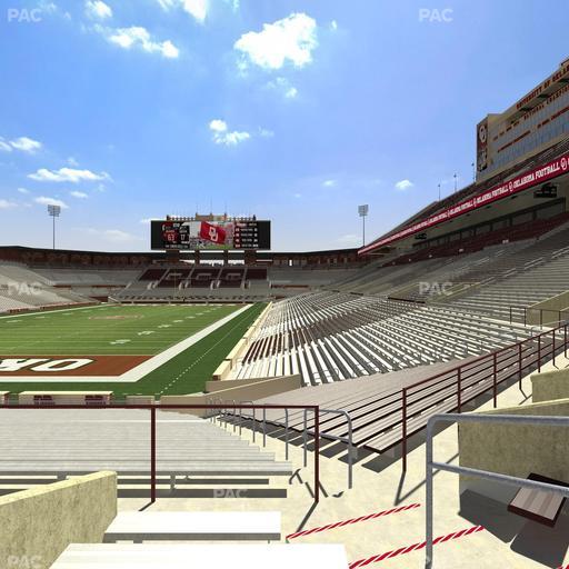 Gaylord Family Oklahoma Memorial Stadium - Section 15 Seat View
