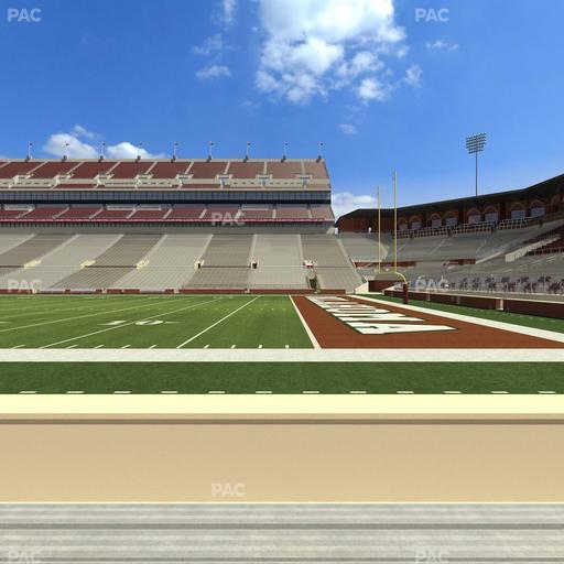 Gaylord Family Oklahoma Memorial Stadium - Section 2 Seat View