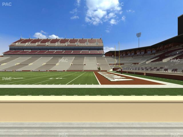 Gaylord Family Oklahoma Memorial Stadium - Section 2 Seat View