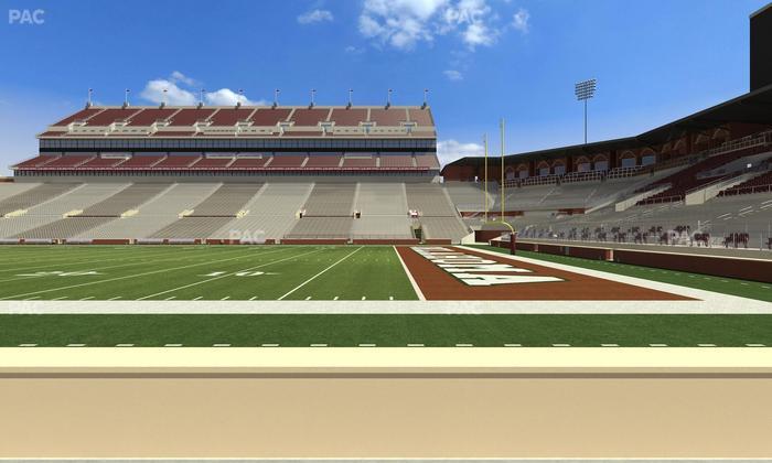 Gaylord Family Oklahoma Memorial Stadium - Section 2 Seat View