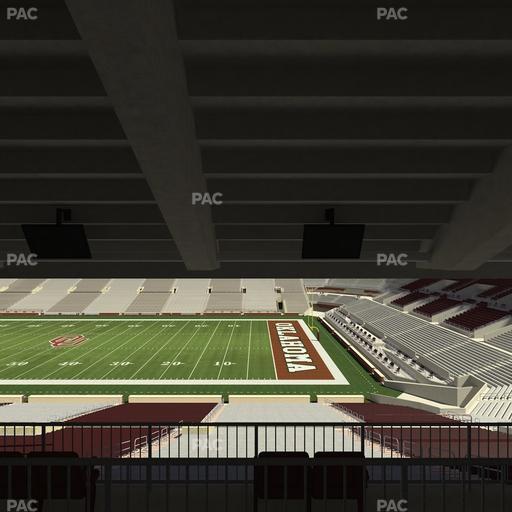 Gaylord Family Oklahoma Memorial Stadium - Section 2 Seat View