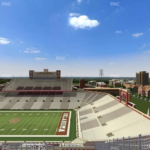 Gaylord Family Oklahoma Memorial Stadium - Section 226 Seat View