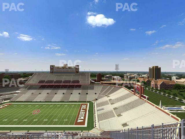Gaylord Family Oklahoma Memorial Stadium - Section 226 Seat View
