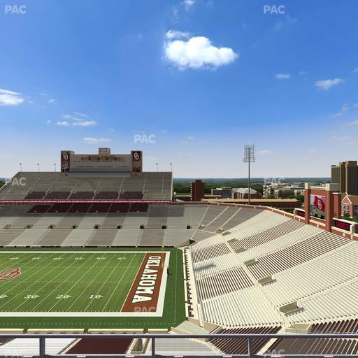 Gaylord Family Oklahoma Memorial Stadium - Section 226 Seat View