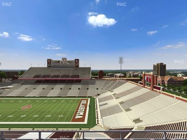 Gaylord Family Oklahoma Memorial Stadium - Section 226 Seat View